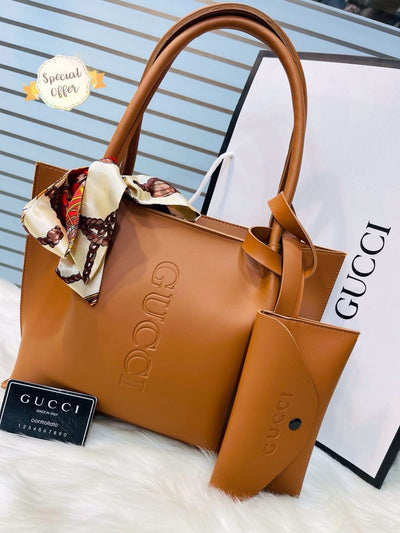 Gucci Tote Bag With Long Wallet