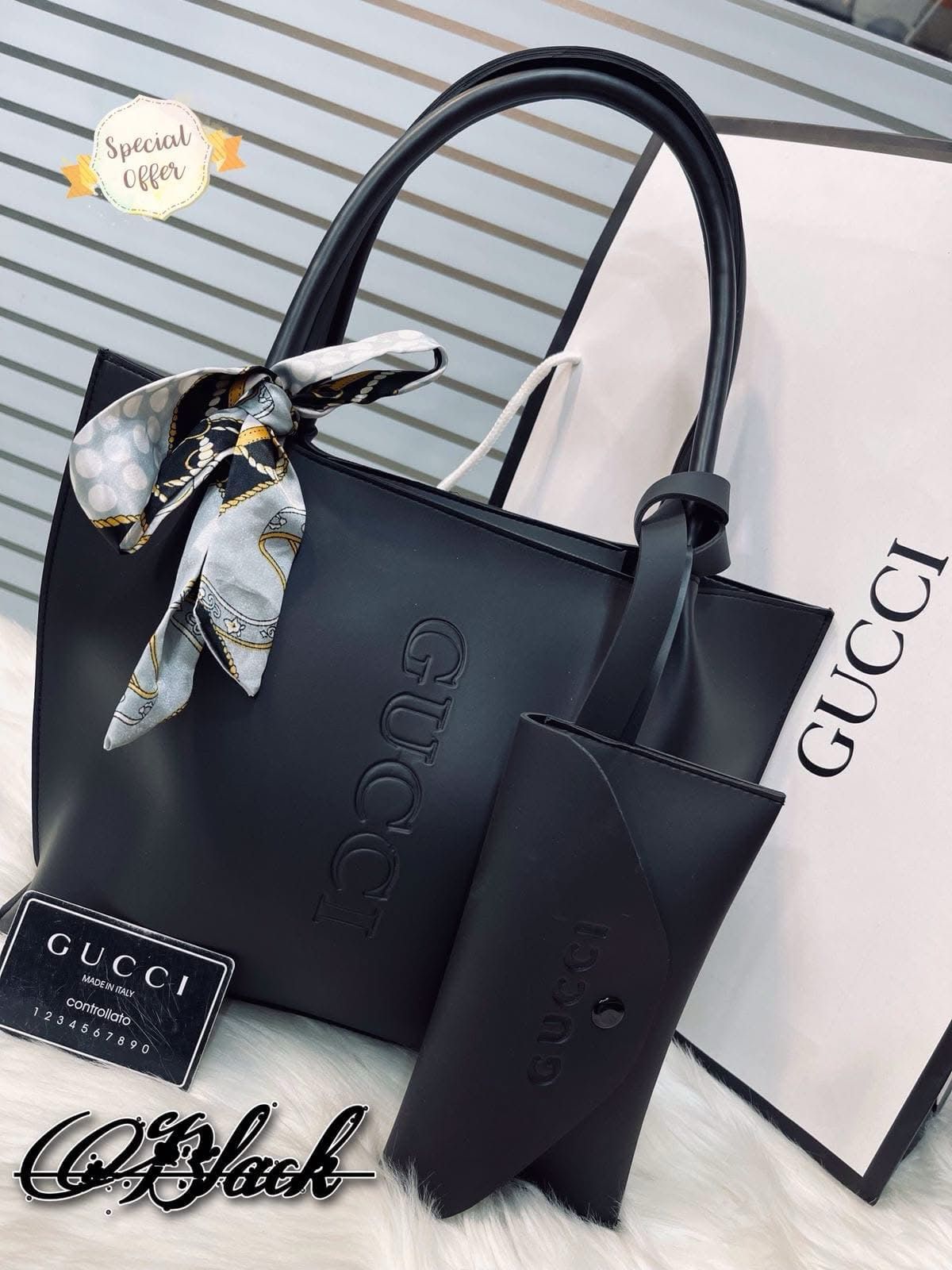 Gucci Tote Bag With Long Wallet